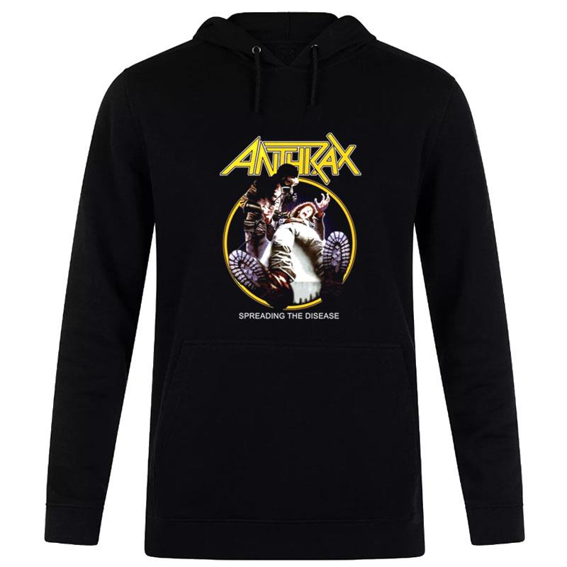 Spreading The Disease Anthrax Hoodie