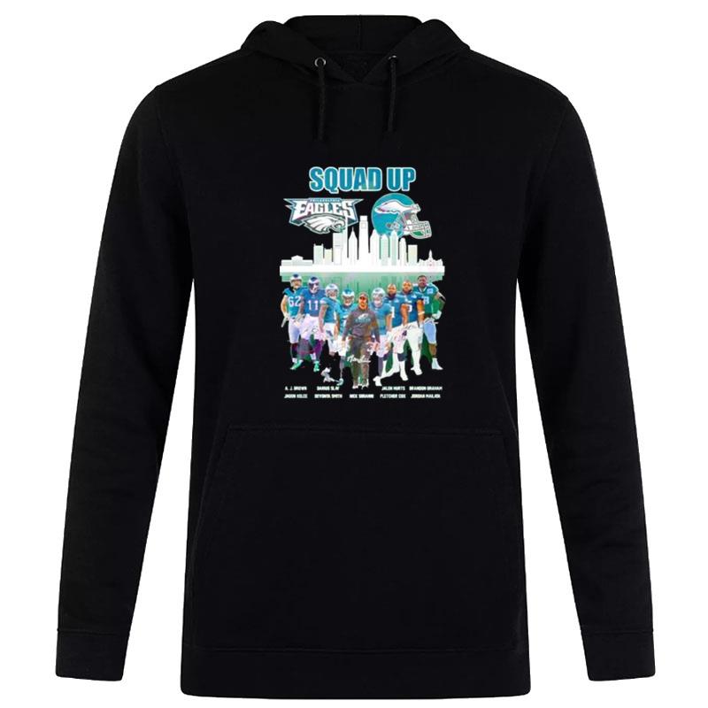 Squad Pp Philadelphia Eagles Football Team Signature Hoodie