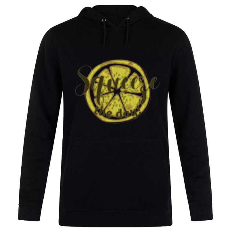 Squeeze The Day Lemon Fruit Slice Hoodie