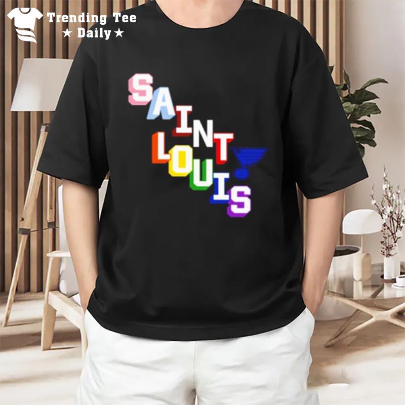 St. Louis Blues Pride Saint Louis T-Shirt