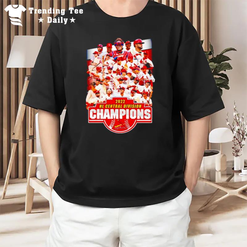 St. Louis Cardinals 2022 Nl Central Division Champions T-Shirt