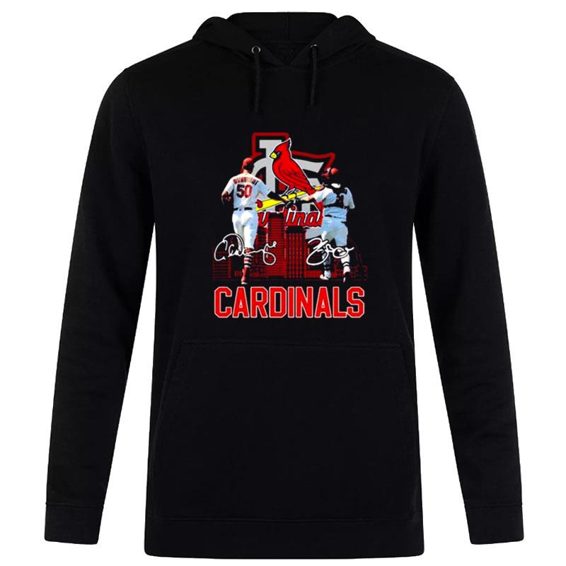 St. Louis Cardinals Adam Wainwright And Molina Signatures 2022 Hoodie