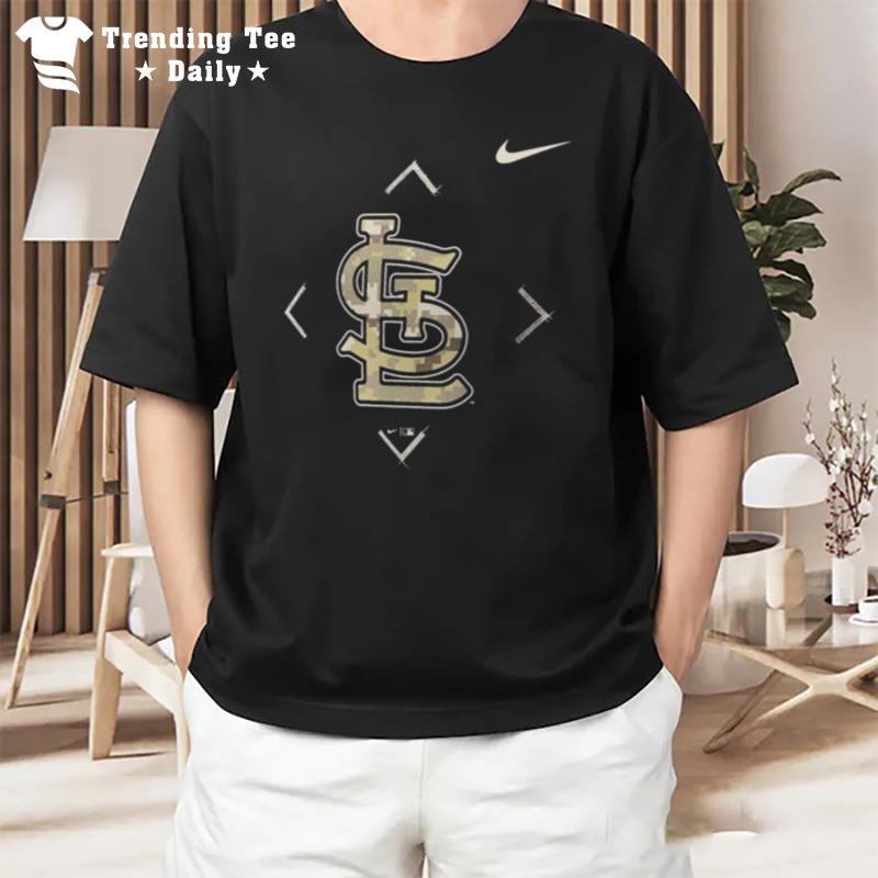 St. Louis Cardinals Nike 2023 Camo Logo T-Shirt