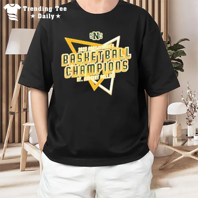 St. Norbert College Snc 2023 Ncaa Wo Basketball Champions T-Shirt