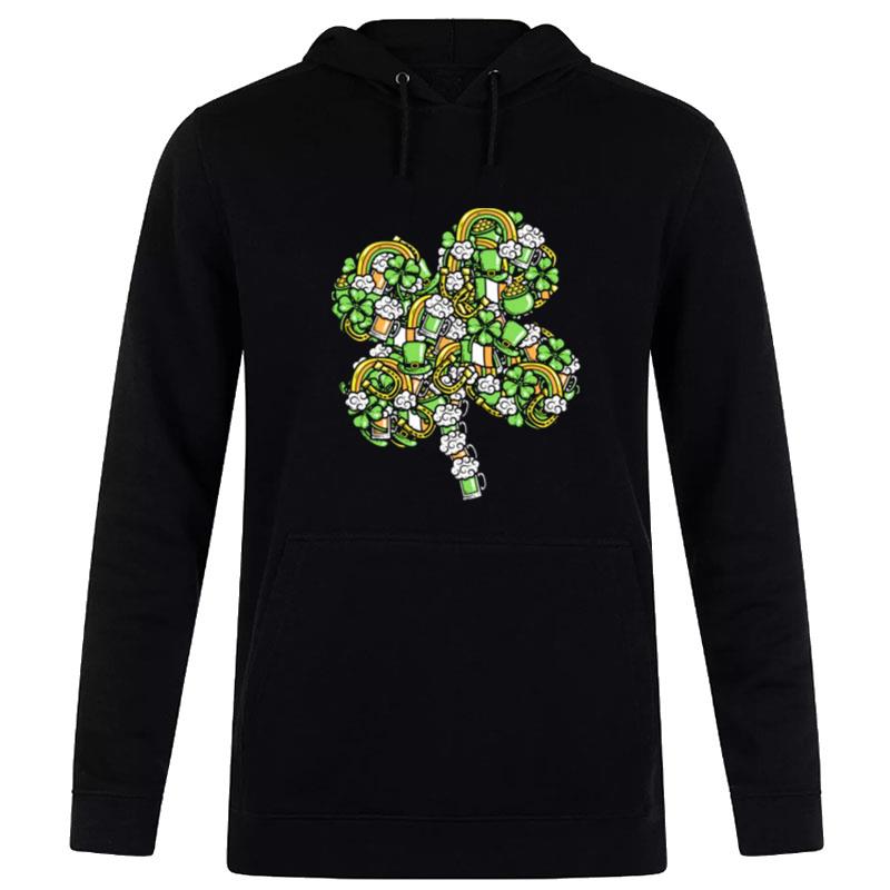 St. Patrick'S Day Lucky Charm Shamrock Hoodie