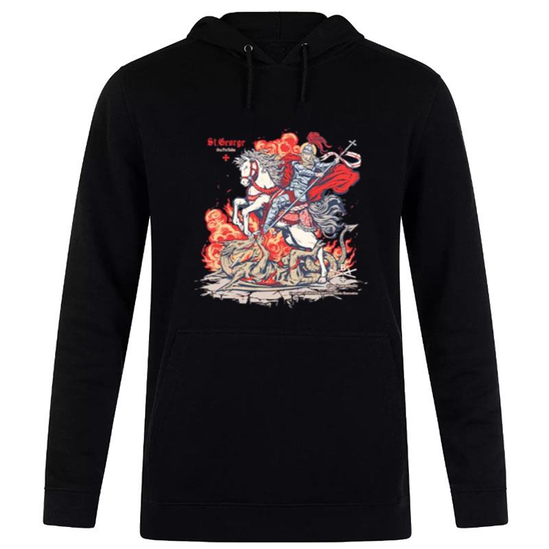 St George Ora Pro Nobis Hoodie