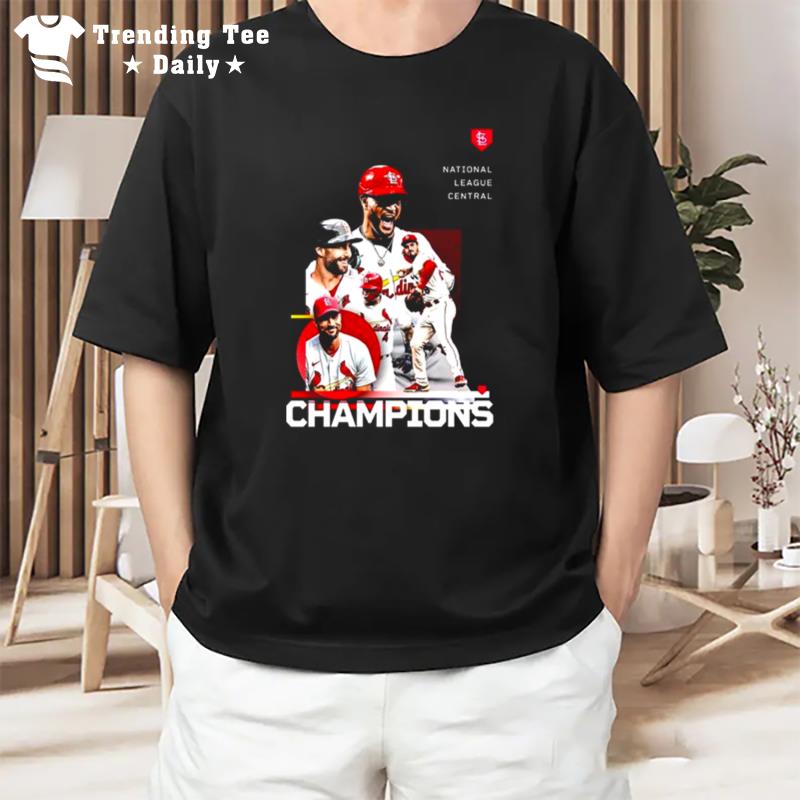 St Louis Cardinals 2022 National League Central Champions T-Shirt