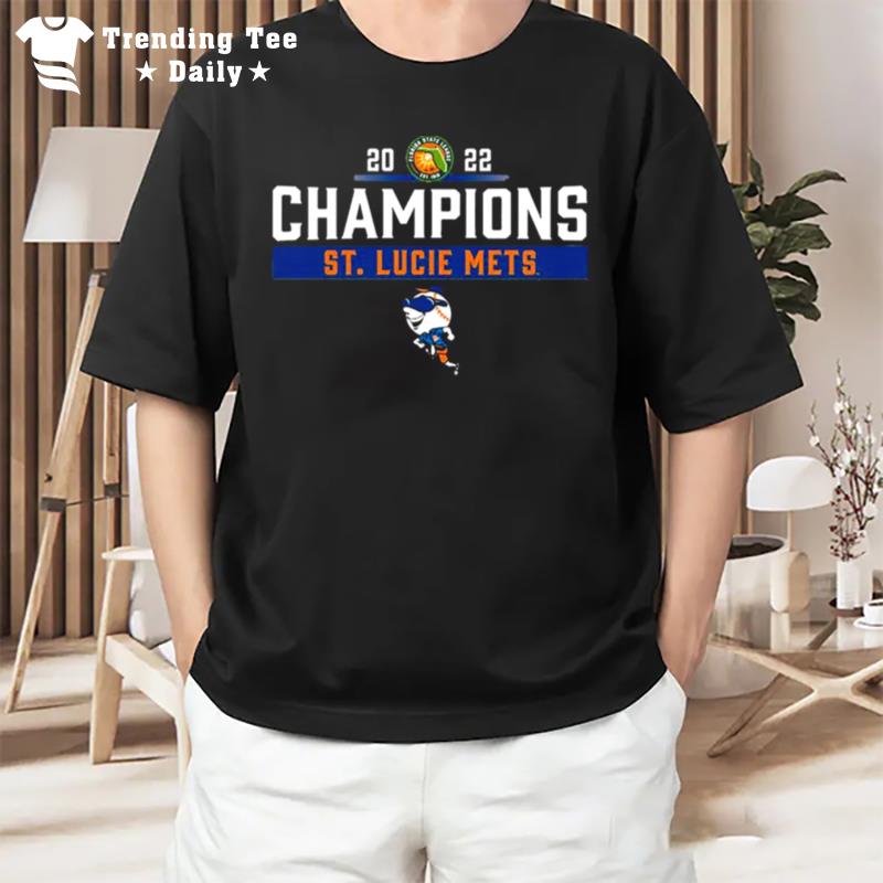 St Lucie Mets 2022 Champions T-Shirt