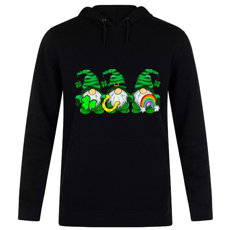 St Patrick'S Day Gnomes Clover Irish Hoodie