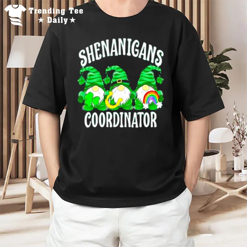 St Patricks Day Shenanigans Coordinator Gnome T-Shirt