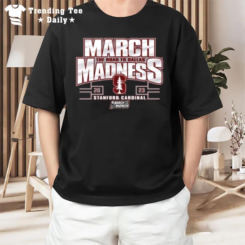 Stanford Cardinal Blue 84 2023 Ncaa Wo Basketball Tournament March Madness T-Shirt