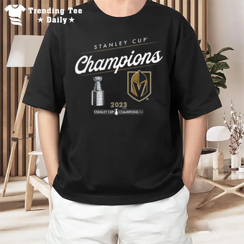 Stanley Cup Champs 2023 Logo Vegas Golden Knights T-Shirt