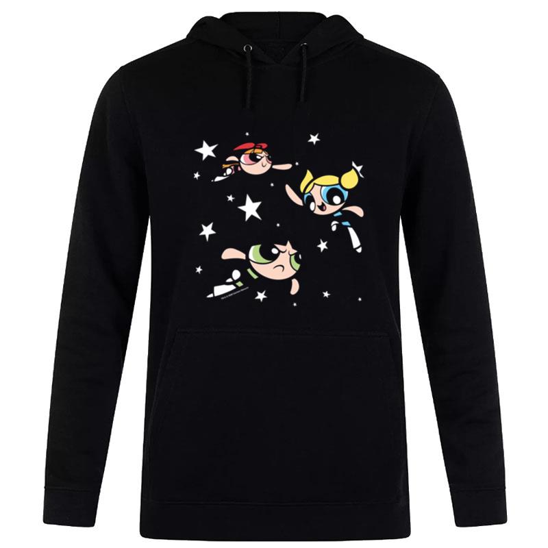 Star Pattern Powerpuff Girls Hoodie