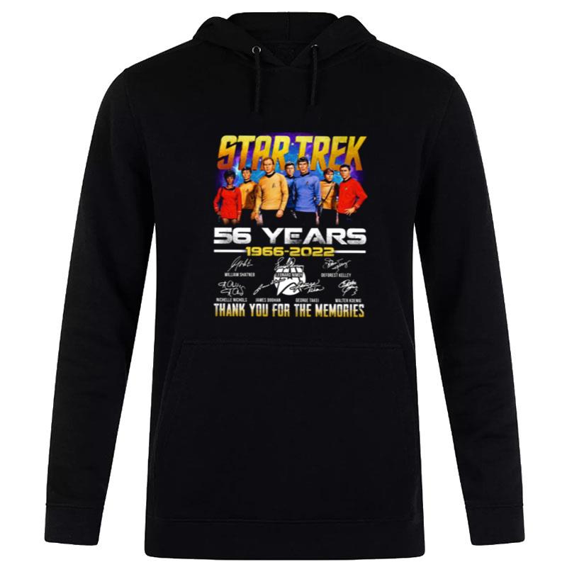 Star Trek Anniversary Thank You For The Memories Spock For Star Trek Lovers Star Wars Star Trek Discovery American Television Hoodie