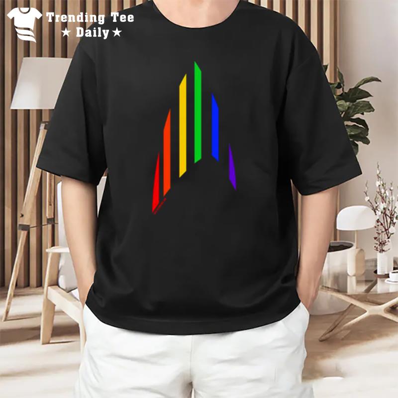 Star Trek Pride Rainbow T-Shirt