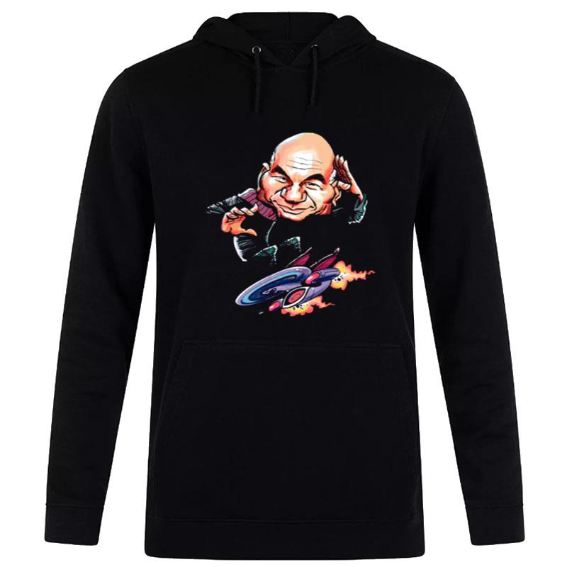 Star Trek Starship Jean Luc Returns Hoodie