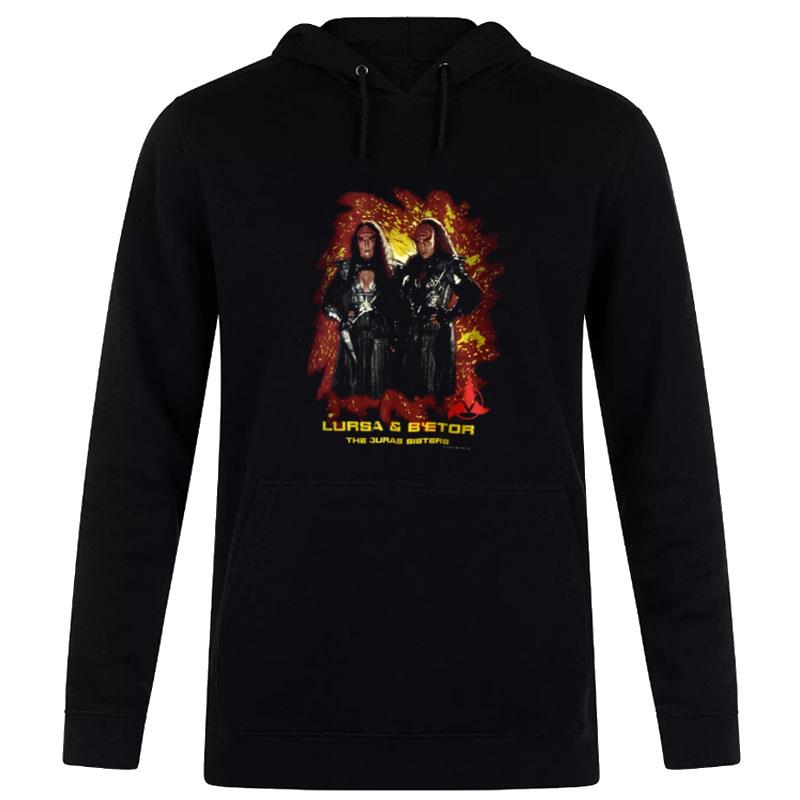 Star Trek The Duras Sisters Generations 2Sided Hoodie