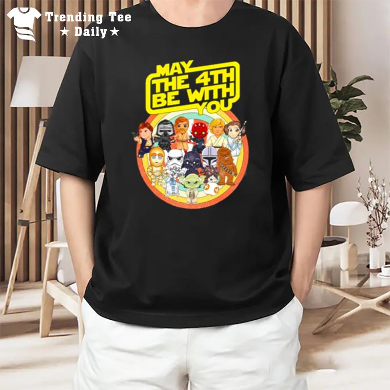 Star War Chibi Galaxy'S Edge Retro T-Shirt