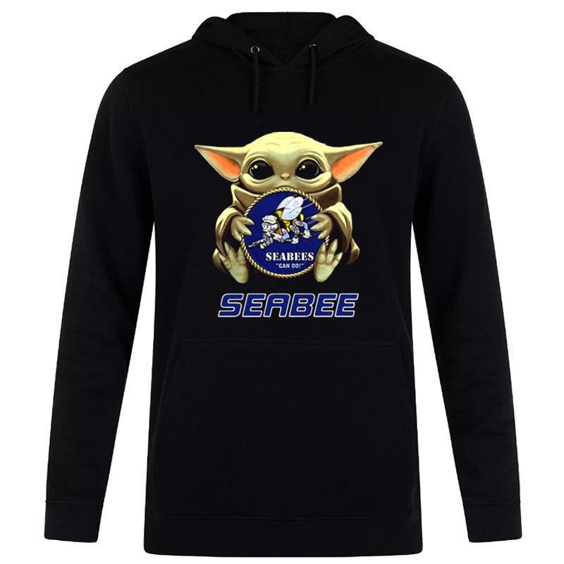 Star Wars Baby Yoda Hug Seabee Hoodie