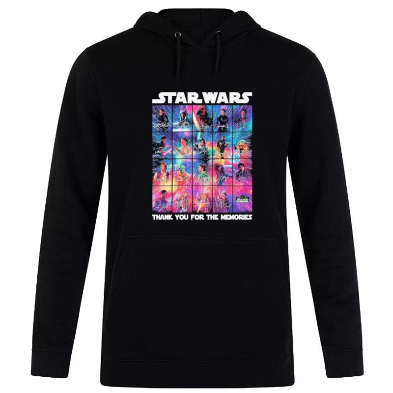 Star Wars Celebration 2023 Thank You For The Memories Signatures Hoodie