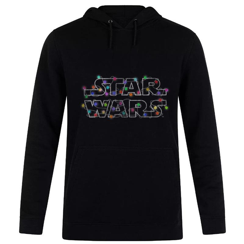 Star Wars Christmas Lights Logo Hoodie