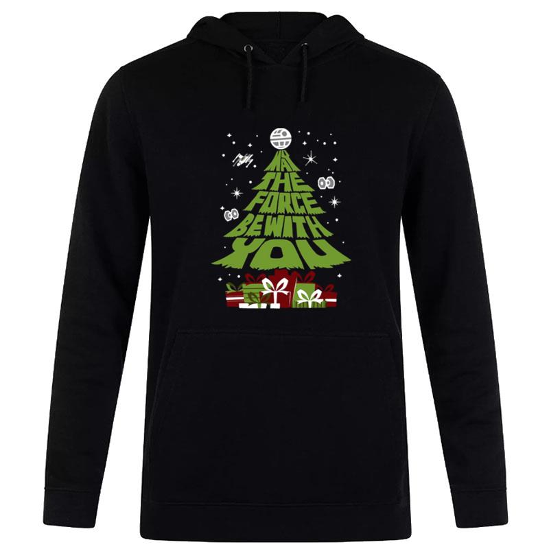 Star Wars Force Be With You Christmas Tree Hoodie