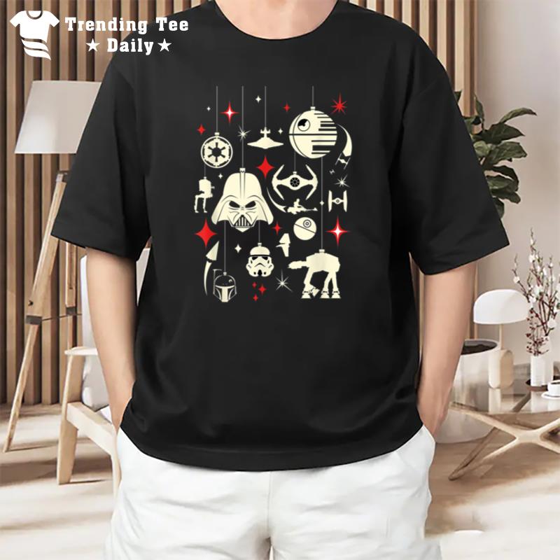 Star Wars Galactic Empire Ornaments Holiday T-Shirt