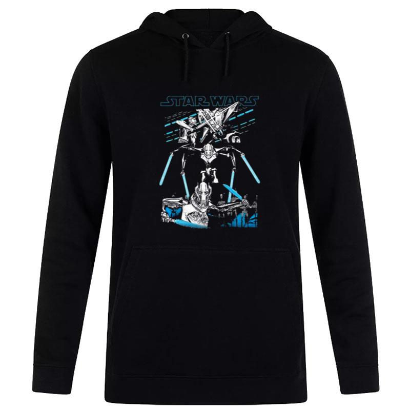 Star Wars General Grievous Lightsaber Panels Hoodie