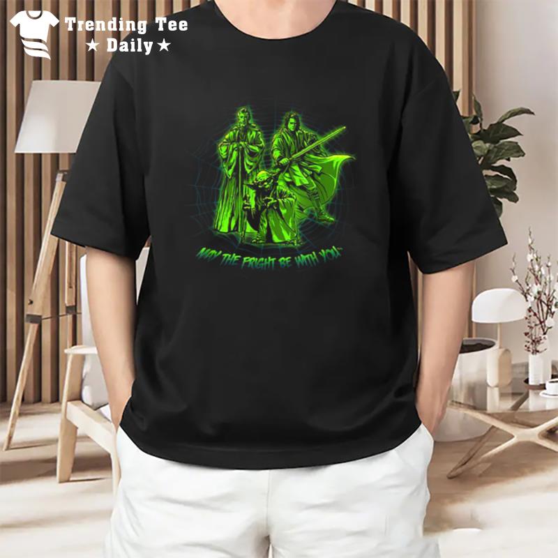 Star Wars Jedis May The Fright Be With You Star Wars Halloween T-Shirt
