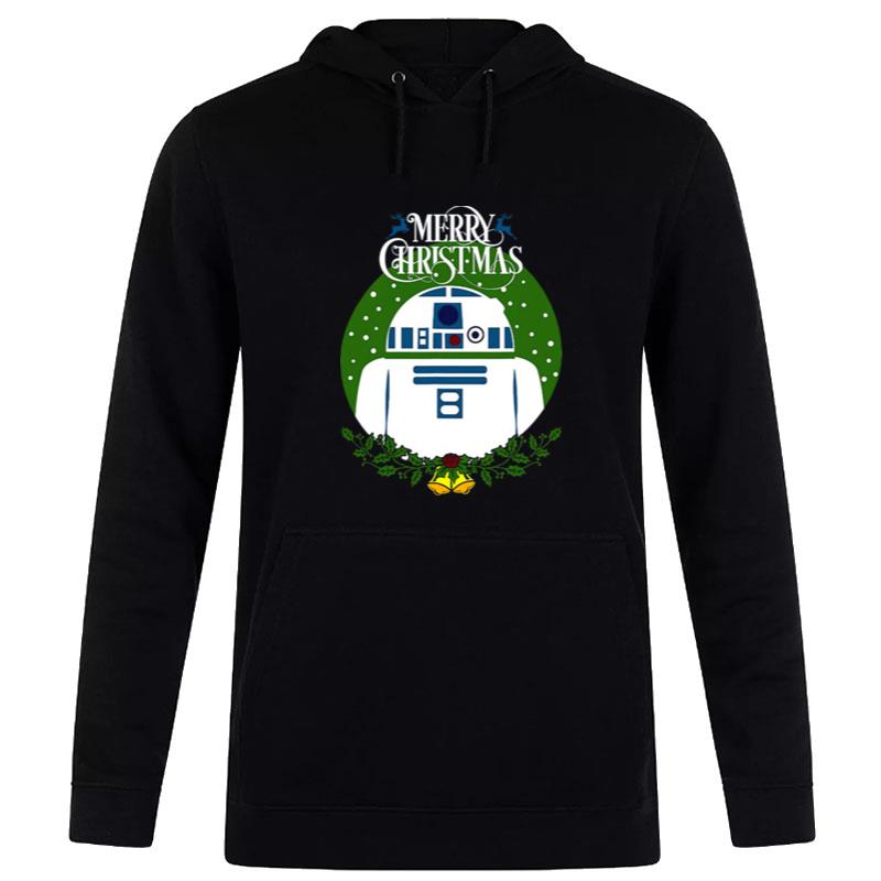 Star Wars Merry Christmas Wreath Bells Hoodie