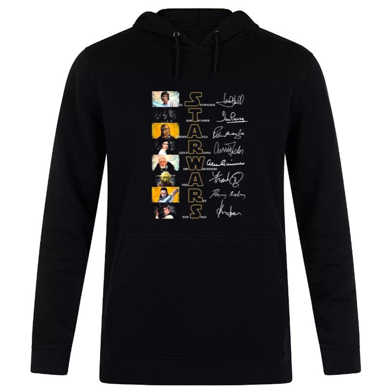 Star Wars Movies Name Signatures 2023 Hoodie