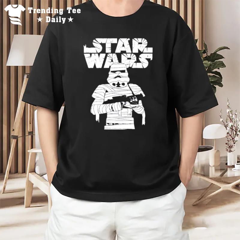 Star Wars Mummy Halloween Costume Mandalorian T-Shirt