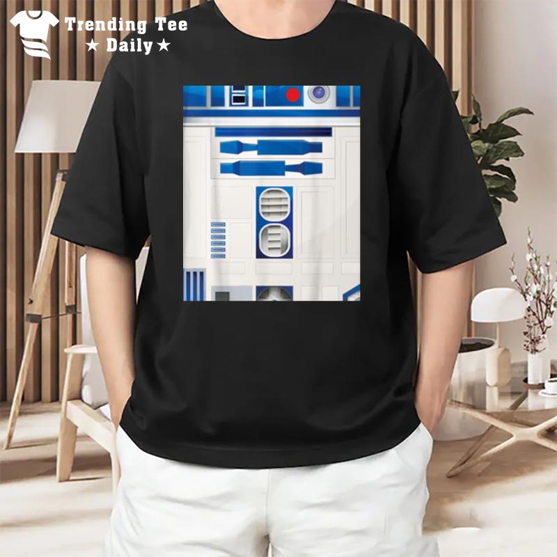 Star Wars R2 D2 Halloween Costume Star Wars Halloween T-Shirt