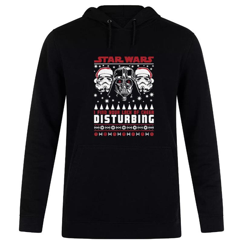 Star Wars Sith Darth Vader I Find Your Lack Of Cheer Disturbing Ugly Christmas Hoodie