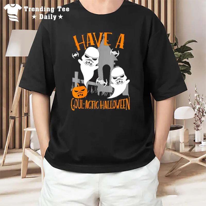 Star Wars Trooper Ghosts Goulactic Halloween T-Shirt