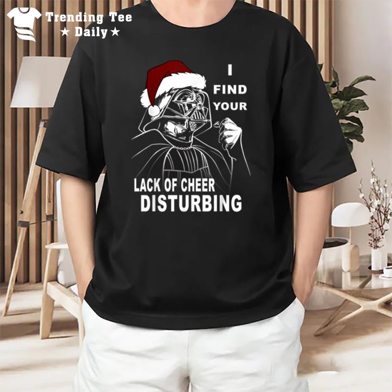 Star Wars Vader Santa Lack Holiday Cheer Christmas T-Shirt