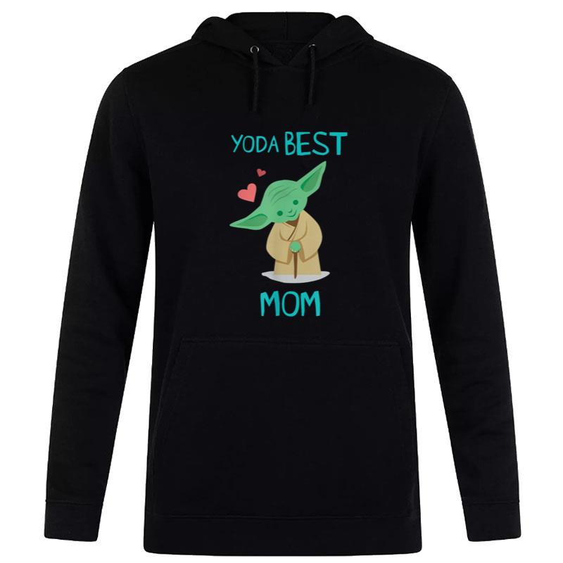 Star Wars Yoda Best Mom Hearts Mother'S Day Hoodie