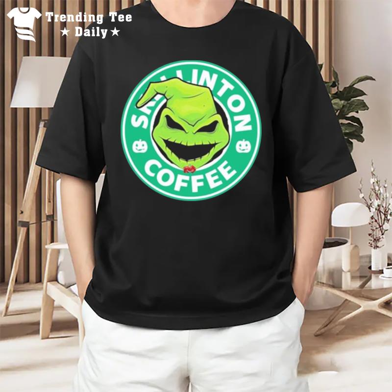 Starbucks Mix Oogie Boogie Coffee Lovers Halloween 2022 T-Shirt