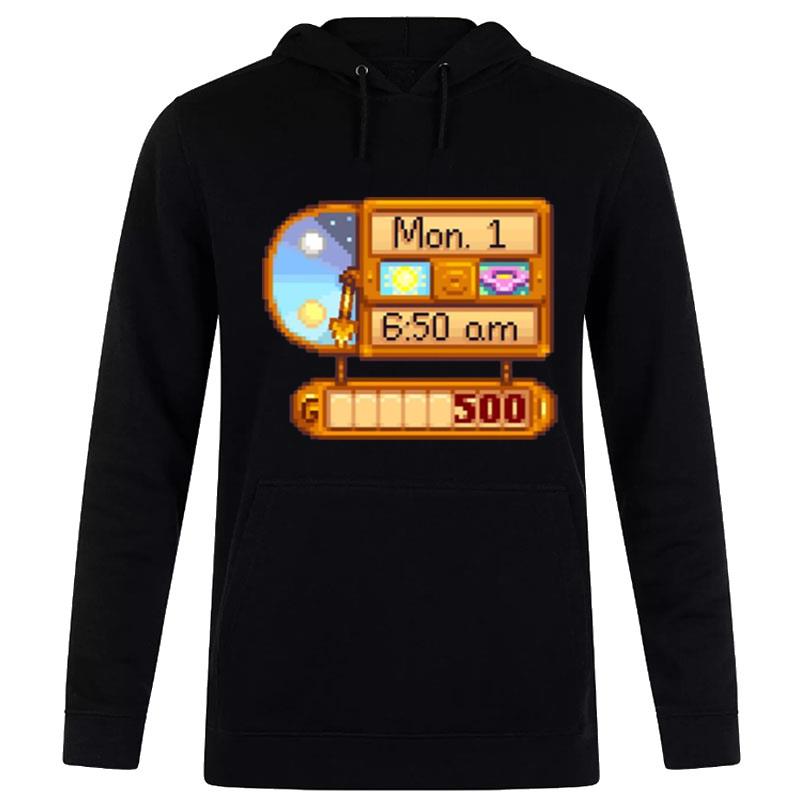 Stardew Valley Clock Harvest Moon Hoodie