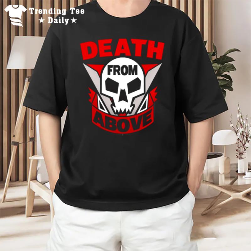 Starship Troopers Death From Above Logo T-Shirt