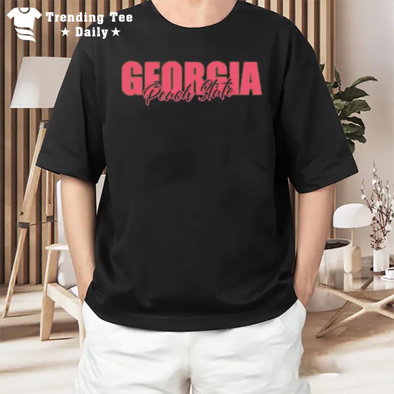 State Of Georgia Peach State Nickname Of Georgia T-Shirt