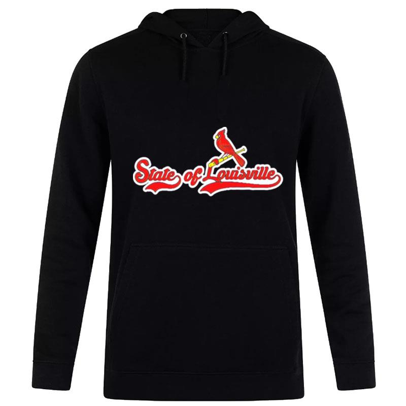 State Of Louisville Cardinals Hoodie