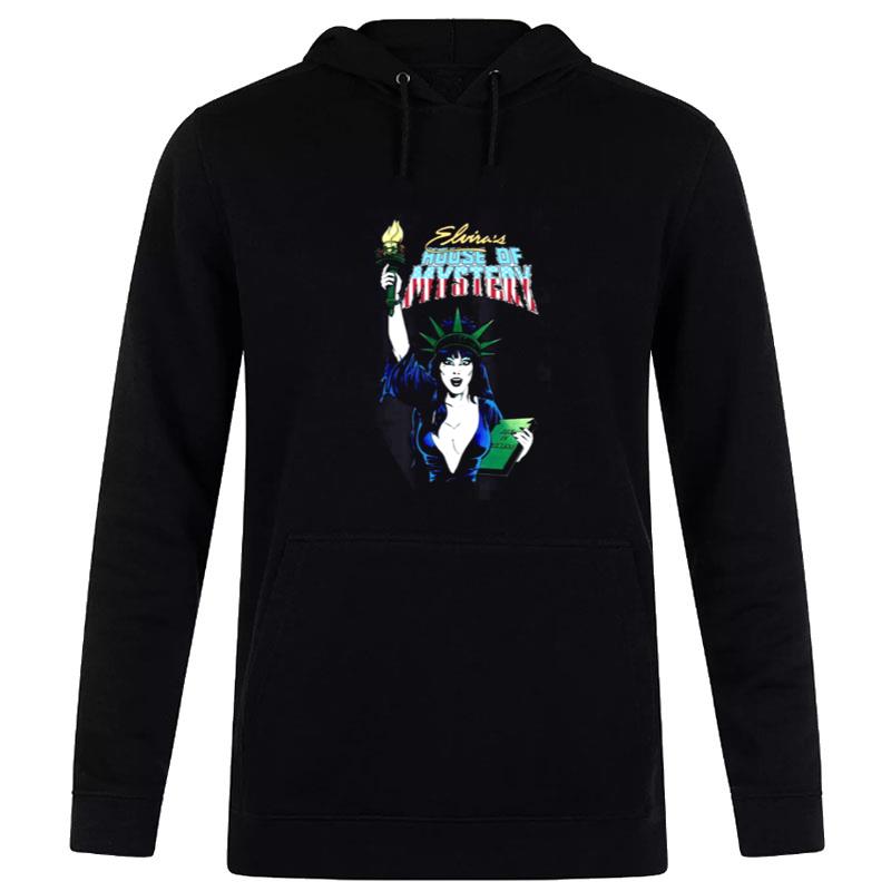 Statue Of Liberty Elvira'S House Of Mystery Hoodie