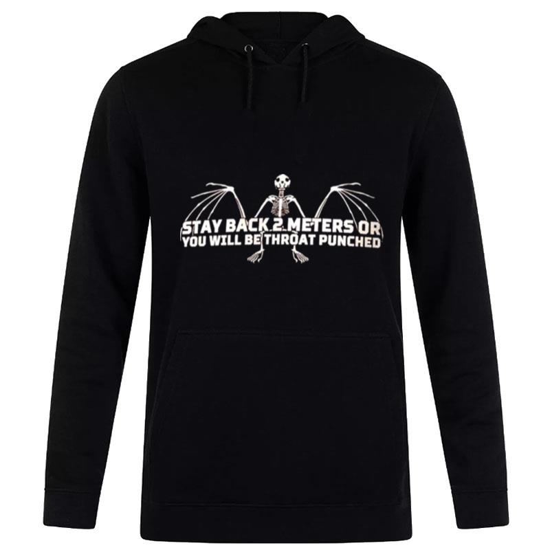 Stay Back 2 Meters Or You Will Be Throat Punched Hoodie