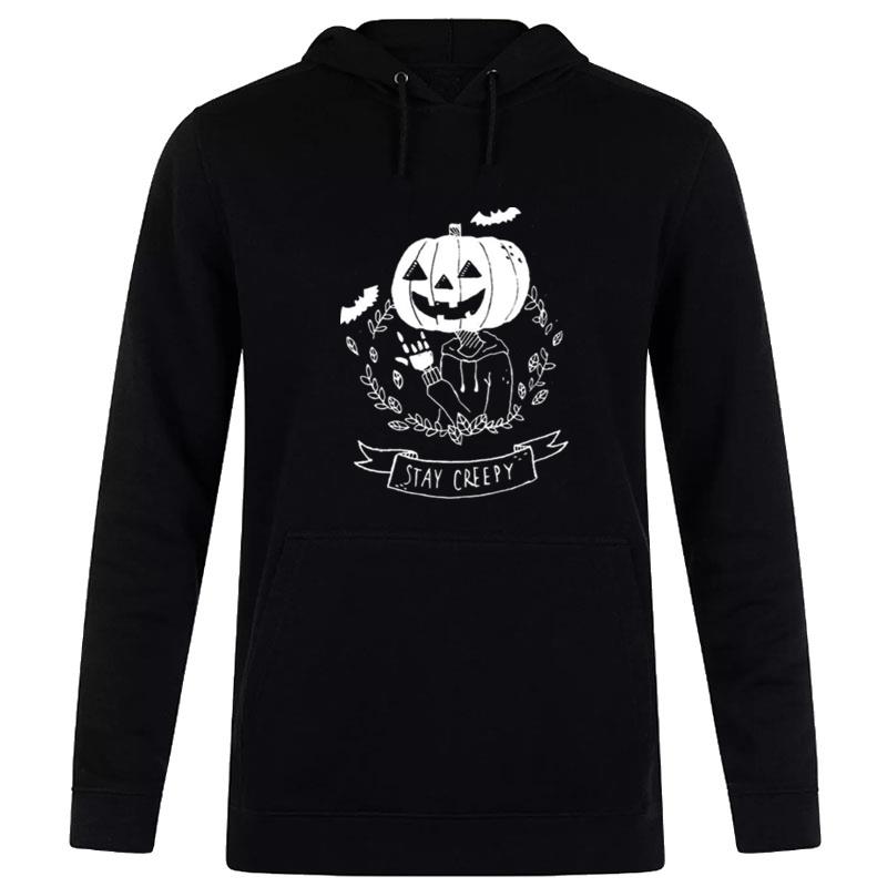 Stay Creepy Halloween Graphic Hoodie