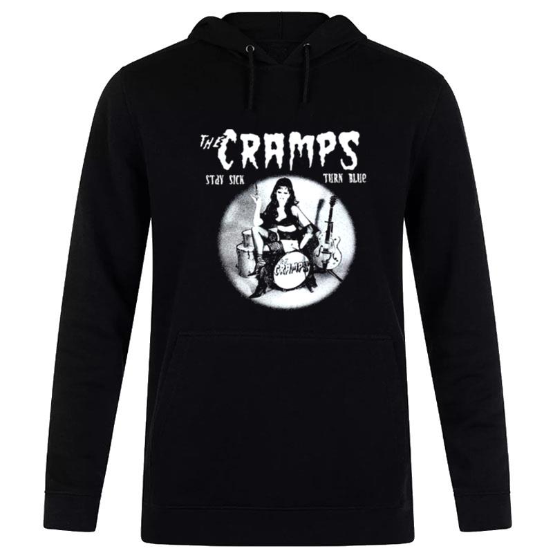 Stay Sick Turn Blue The Cramps Band Hoodie