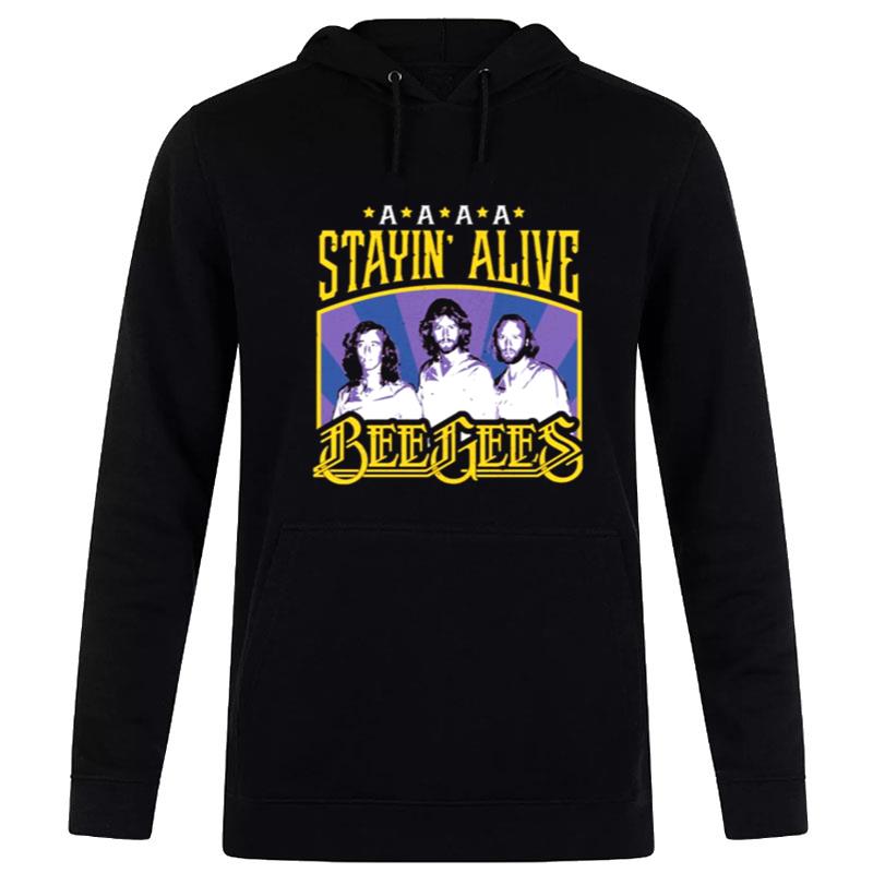 Staying Alive Cover Bee Gees Hoodie