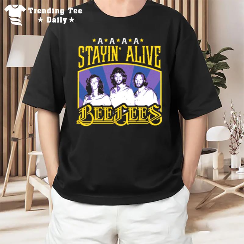 Staying Alive Cover Bee Gees T-Shirt