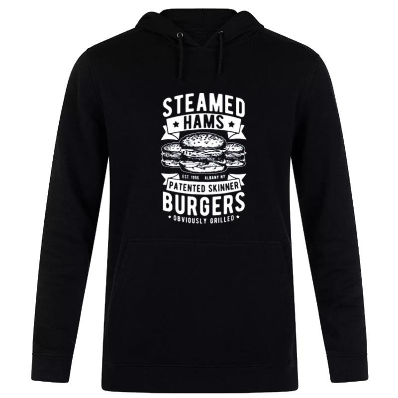 Steamed Hams Skinner Burger Themed Hoodie