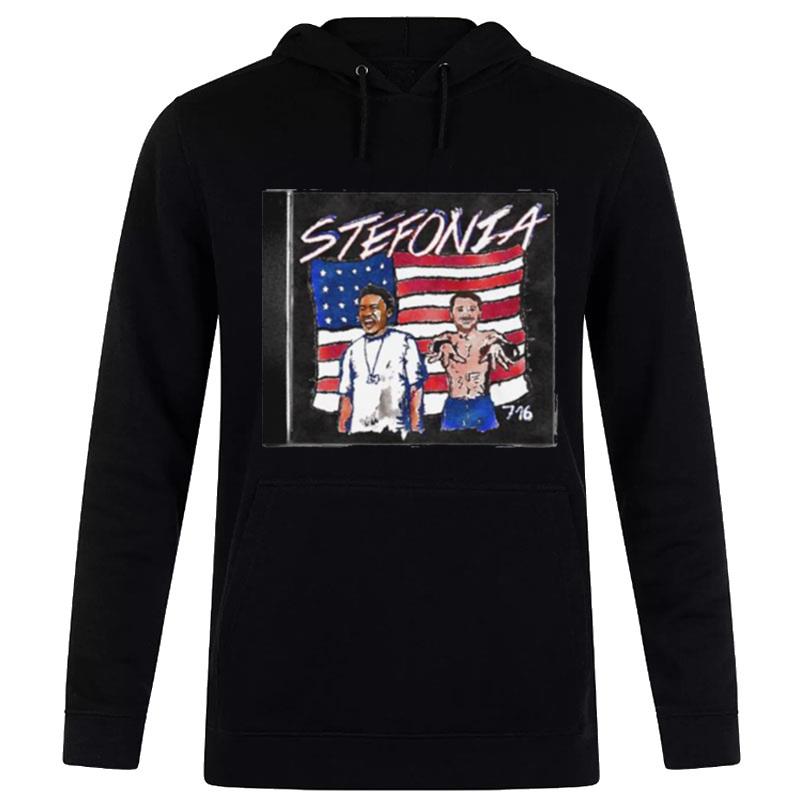 Stefonia 716 American Flag Hoodie